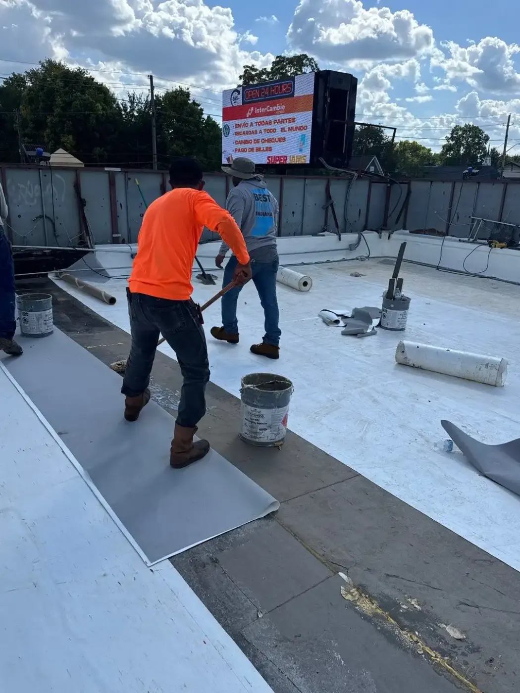 Commercial Roofing in Fountain Square